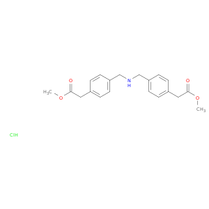 2,2'-((氮烷二基双(亚甲基))双(4,1-亚苯基))二乙酸甲酯盐酸盐