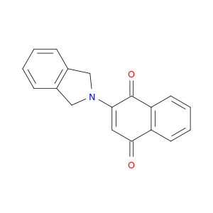 1,4-Naphthalenedione, 2-(1,3-dihydro-2H-isoindol-2-yl)-