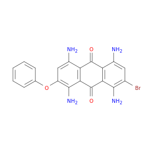 9,10-Anthracenedione, 1,4,5,8-tetraamino-2-bromo-7-phenoxy-