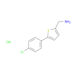 2 - (氨甲基)-5 - (4 -氯苯基)噻吩盐酸