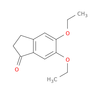 1H-Inden-1-one, 5,6-diethoxy-2,3-dihydro-