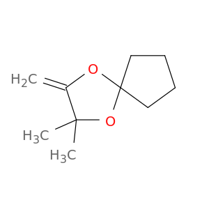 1,4-Dioxaspiro[4.4]nonane, 2,2-dimethyl-3-methylene-