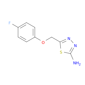 1,3,4-Thiadiazol-2-amine, 5-[(4-fluorophenoxy)methyl]-