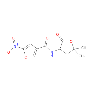 N-(5,5-Dimethyl-2-oxotetrahydrofuran-3-yl)-5-nitrofuran-3-carboxamide