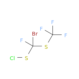 Methanesulfenyl chloride, bromofluoro[(trifluoromethyl)thio]-