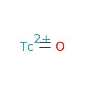 Technetium(2+), oxo-
