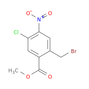 2-(溴甲基)-5-氯-4-硝基苯甲酸甲酯