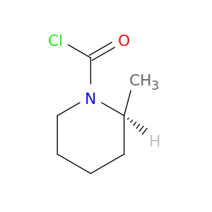 1-Piperidinecarbonylchloride, 2-methyl-, (S)- (9CI)