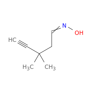 4-Pentynal, 3,3-dimethyl-, oxime