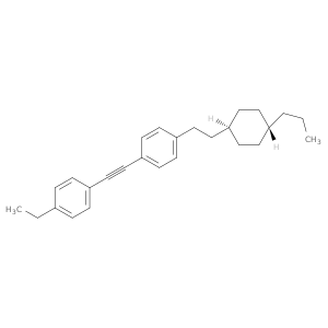 Benzene, 1-[(4-ethylphenyl)ethynyl]-4-[2-(trans-4-propylcyclohexyl)ethyl]-