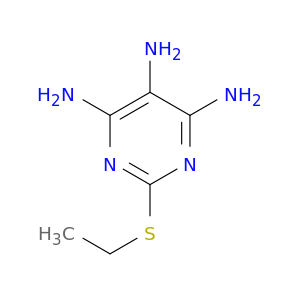 2-乙硫基-4,5,6三氨基嘧啶