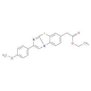 ETHYL (2-(4-METHOXYPHENYL)IMIDAZO[2,1-B][1,3]BENZOTHIAZOL-7-YL)ACETATE