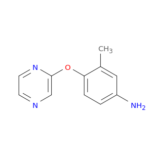 Benzenamine,3-methyl-4-(2-pyrazinyloxy)-