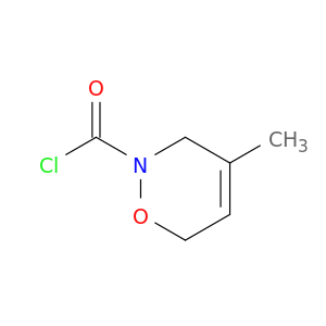 2H-1,2-Oxazine-2-carbonylchloride, 3,6-dihydro-4-methyl-