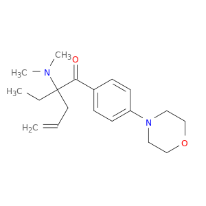 4-Penten-1-one, 2-(dimethylamino)-2-ethyl-1-[4-(4-morpholinyl)phenyl]-
