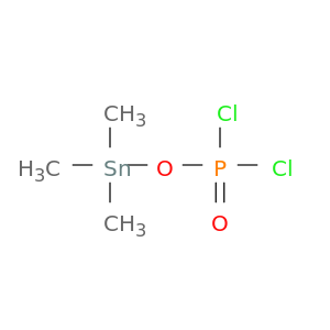 Stannane, [(dichlorophosphinyl)oxy]trimethyl-