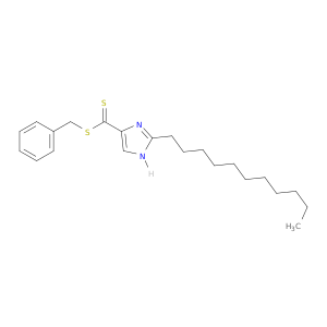 1H-Imidazole-4-carbodithioic acid, 2-undecyl-, phenylmethyl ester