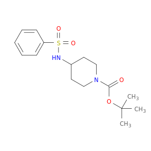 tert-Butyl 4-(phenylsulfonamido)piperidine-1-carboxylate
