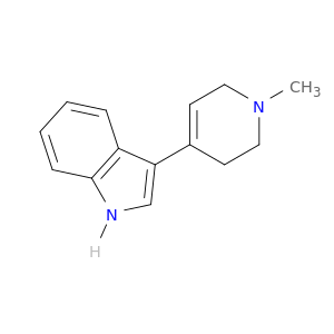 1H-吲哚,3-(1,2,3,6-四氢-1-甲基-4-吡啶基)-