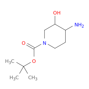 4-氨基-3-羟基哌啶-1-羧酸叔丁酯