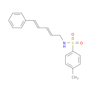 Benzenesulfonamide, 4-methyl-N-[(2E,4E)-5-phenyl-2,4-pentadienyl]-