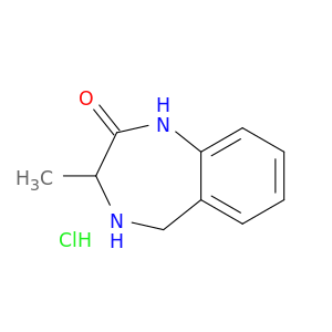 3-Methyl-2,3,4,5-tetrahydro-1H-1,4-benzodiazepin-2-one hydrochloride