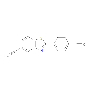Benzothiazole, 5-ethynyl-2-(4-ethynylphenyl)-