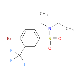 4-Bromo-N,N-diethyl-3-(trifluoromethyl)benzenesulfonamide
