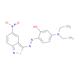 Phenol, 5-(diethylamino)-2-[(5-nitro-2,1-benzisothiazol-3-yl)azo]-