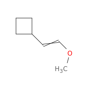 Cyclobutane, (2-methoxyethenyl)-