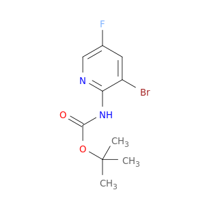 tert-Butyl (3-bromo-5-fluoropyridin-2-yl)carbamate