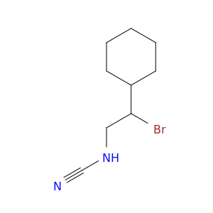 Cyanamide, (2-bromo-2-cyclohexylethyl)-