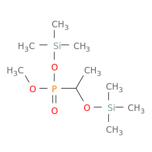 Phosphonic acid, [1-[(trimethylsilyl)oxy]ethyl]-, methyl trimethylsilyl ester