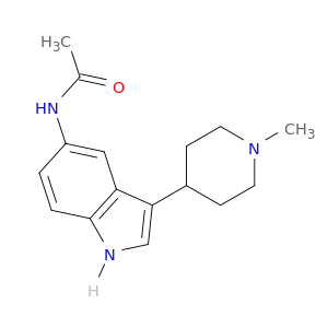 Acetamide, N-[3-(1-methyl-4-piperidinyl)-1H-indol-5-yl]-