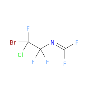 Carbonimidic difluoride, (2-bromo-2-chloro-1,1,2-trifluoroethyl)-