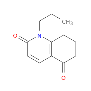 2,5(1H,6H)-Quinolinedione, 7,8-dihydro-1-propyl-