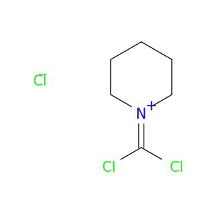 Piperidinium, 1-(dichloromethylene)-, chloride
