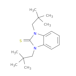 2H-Benzimidazole-2-thione, 1,3-bis(2,2-dimethylpropyl)-1,3-dihydro-