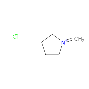 Pyrrolidinium, 1-methylene-, chloride