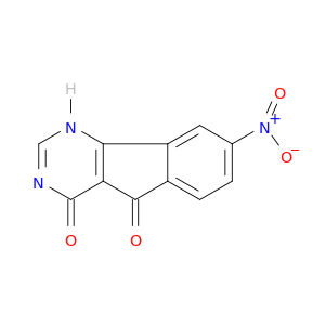 1H-Indeno[1,2-d]pyrimidine-4,5-dione, 8-nitro-