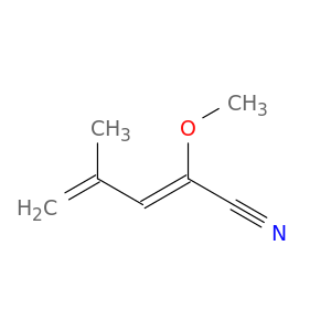 2,4-Pentadienenitrile, 2-methoxy-4-methyl-, (Z)-