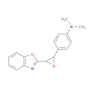 Benzenamine, 4-[3-(2-benzoxazolyl)oxiranyl]-N,N-dimethyl-