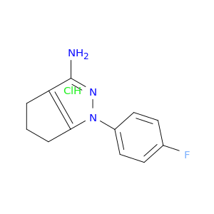 1-(4-Fluorophenyl)-1H,4H,5H,6H-cyclopenta[c]pyrazol-3-amine hydrochloride