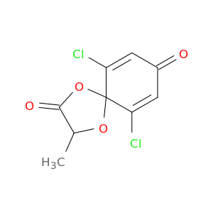 1,4-Dioxaspiro[4.5]deca-6,9-diene-2,8-dione, 6,10-dichloro-3-methyl-