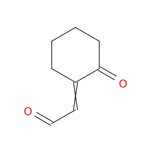 Acetaldehyde, (2-oxocyclohexylidene)-