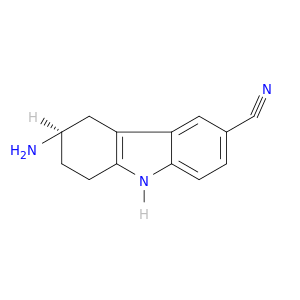 1H-Carbazole-6-carbonitrile, 3-amino-2,3,4,9-tetrahydro-, (3R)-