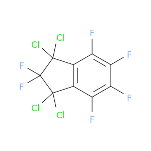 1H-Indene, 1,1,3,3-tetrachloro-2,2,4,5,6,7-hexafluoro-2,3-dihydro-