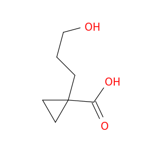 Cyclopropanecarboxylic acid, 1-(3-hydroxypropyl)-