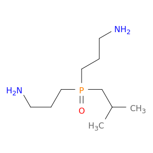 1-Propanamine, 3,3'-[(2-methylpropyl)phosphinylidene]bis-