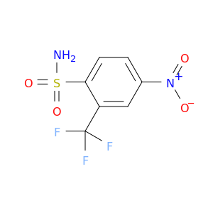 4-Nitro-2-(trifluoromethyl)benzene-1-sulfonamide